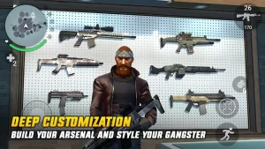 Gangstar New Orleans Mod Apk 2.1.1a Amunisi Tidak Terbatas 1